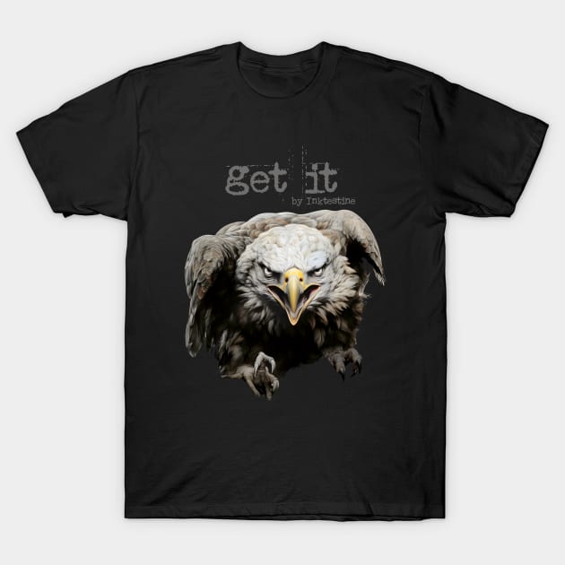 Eagle T-Shirt by Inktestine